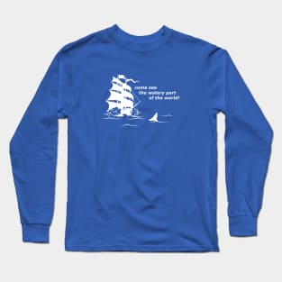 Moby Dick - aboard the pequod Long Sleeve T-Shirt